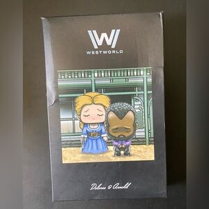 NEW WESTWORLD Dolores and Arnold Loot Crate SuperEmoFriends Figure HBO